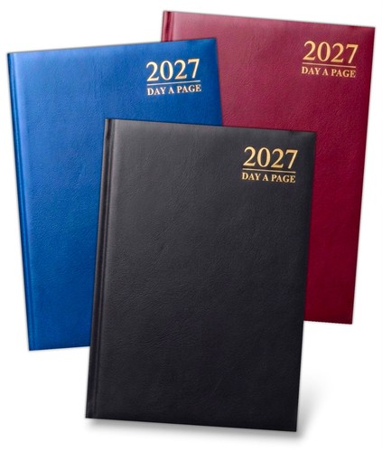 2027 diary day a page - 2027,