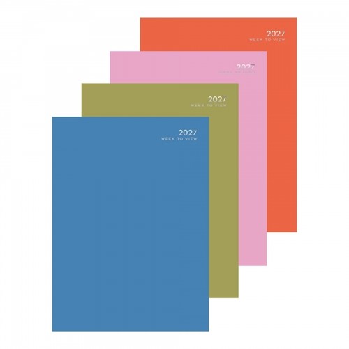 2027 week view - view, colour