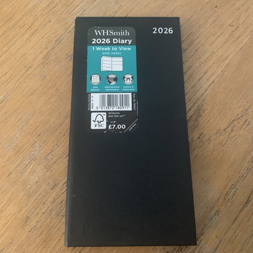 Smith 2026 diary - smith, to
