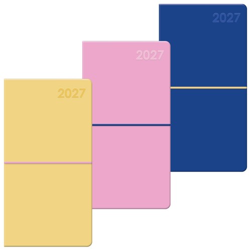 2027 slim pocket diary week - diary,