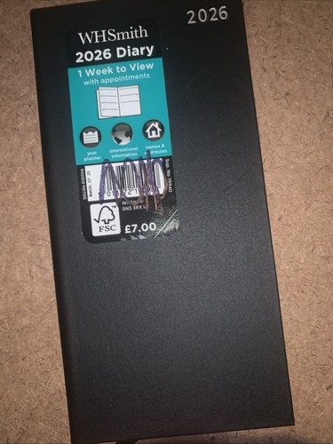 Whsmith 2026 diary - whsmith, 1