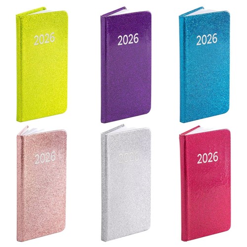 2026 diary slim glitter - diary,
