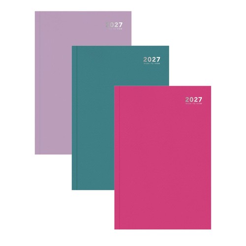 2027 diary week - diary, a4