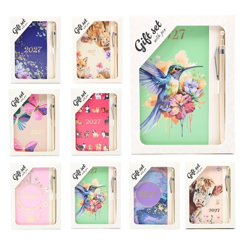 2027 diary pen slim size - slim,