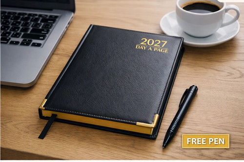 2027 diary day - a6,
