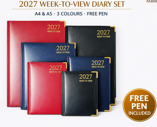 2027 week view - 2027, diary