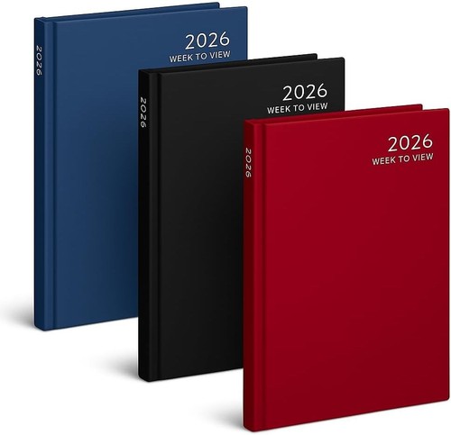 2026 week view diary - a5,