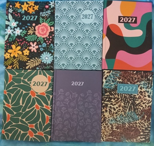 2027 week to view diary - 2027, a5