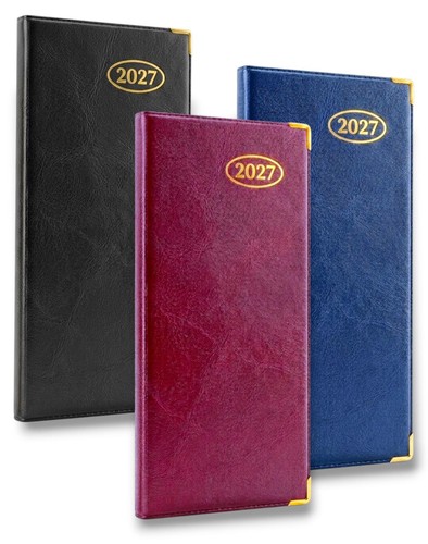 2027 diary slim week - slim, view