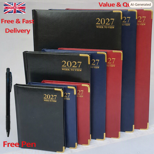 2027 diary day to - a4, a6