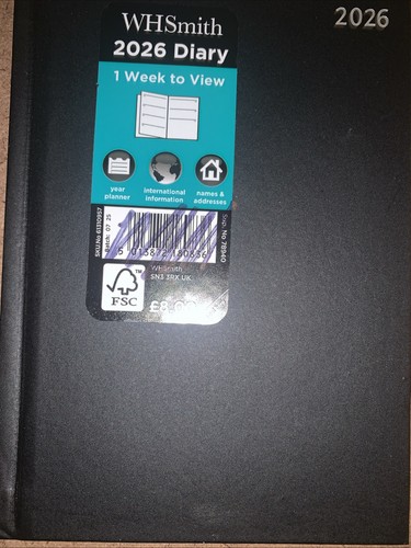 Whsmith 2026 diary - whsmith, to