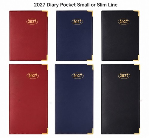 2027 diary pocket - diary, or