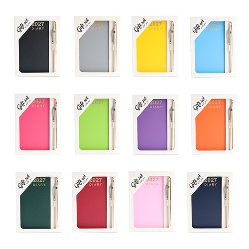 2027 diary pen slim - &, size