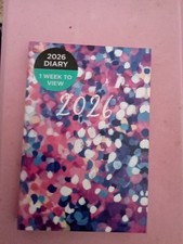 WHSmith 2026 DIARY 1 WEEK to