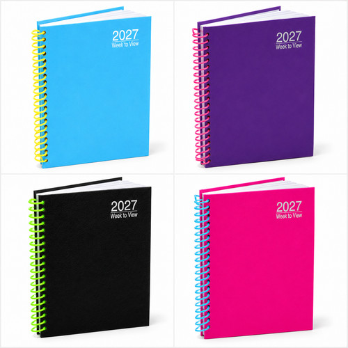 2027 diary plastic - a5,
