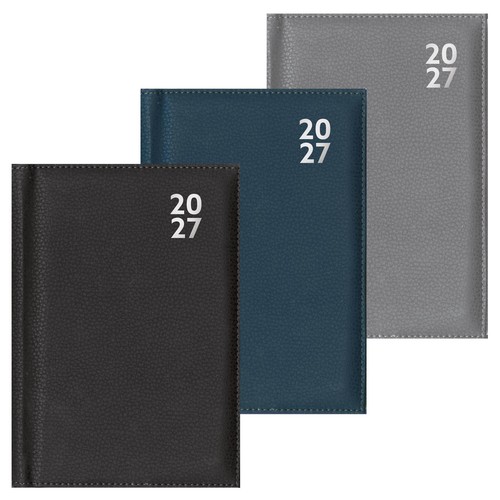 2027 diary faux leather - faux,