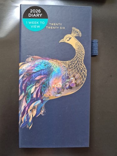 Whsmith peacock 2026 diary - peacock,