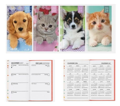 2027 diary slim size hardback - 2027,