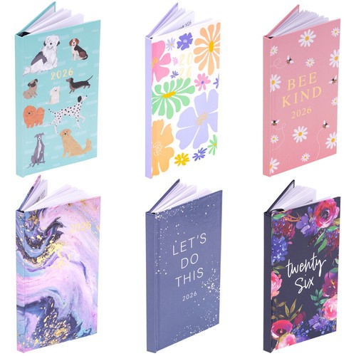 2026 diary slim size week - diary,