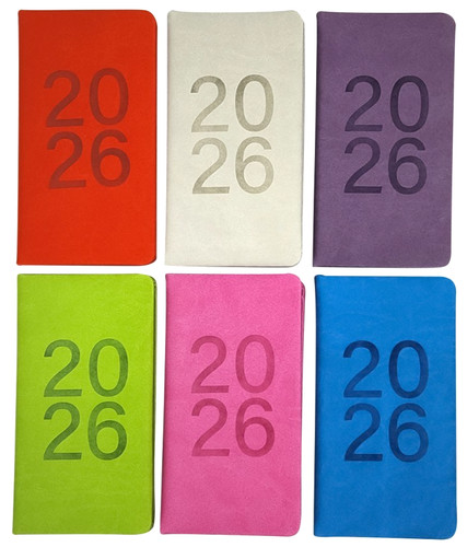 2026 diary slim size week - slim,