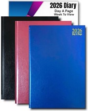 2026 A4 / A5 / A6 Diary Day A