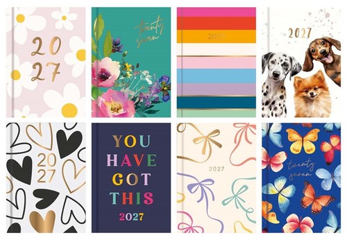 2027 week view diary - 2027, to