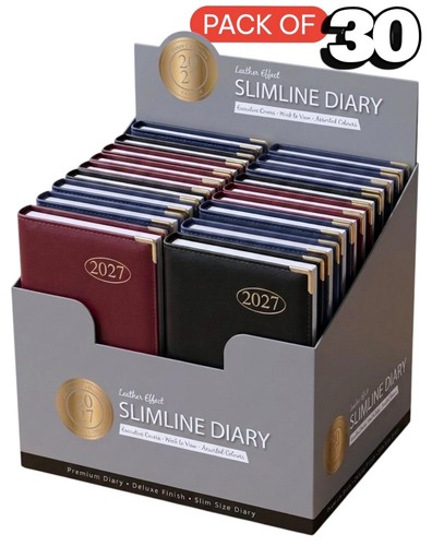 2027 slim week view diary - 2027,