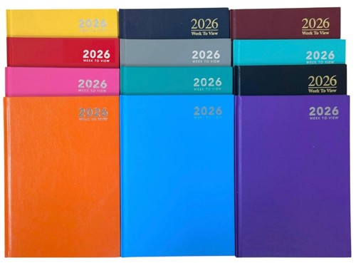 2026 week view diary - week,