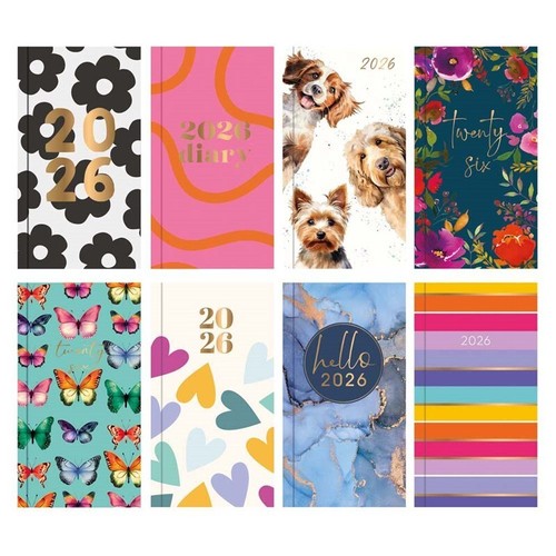 2026 diary slim size - 2026,