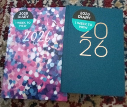 Whsmith 2026 diary week - 2026, 1